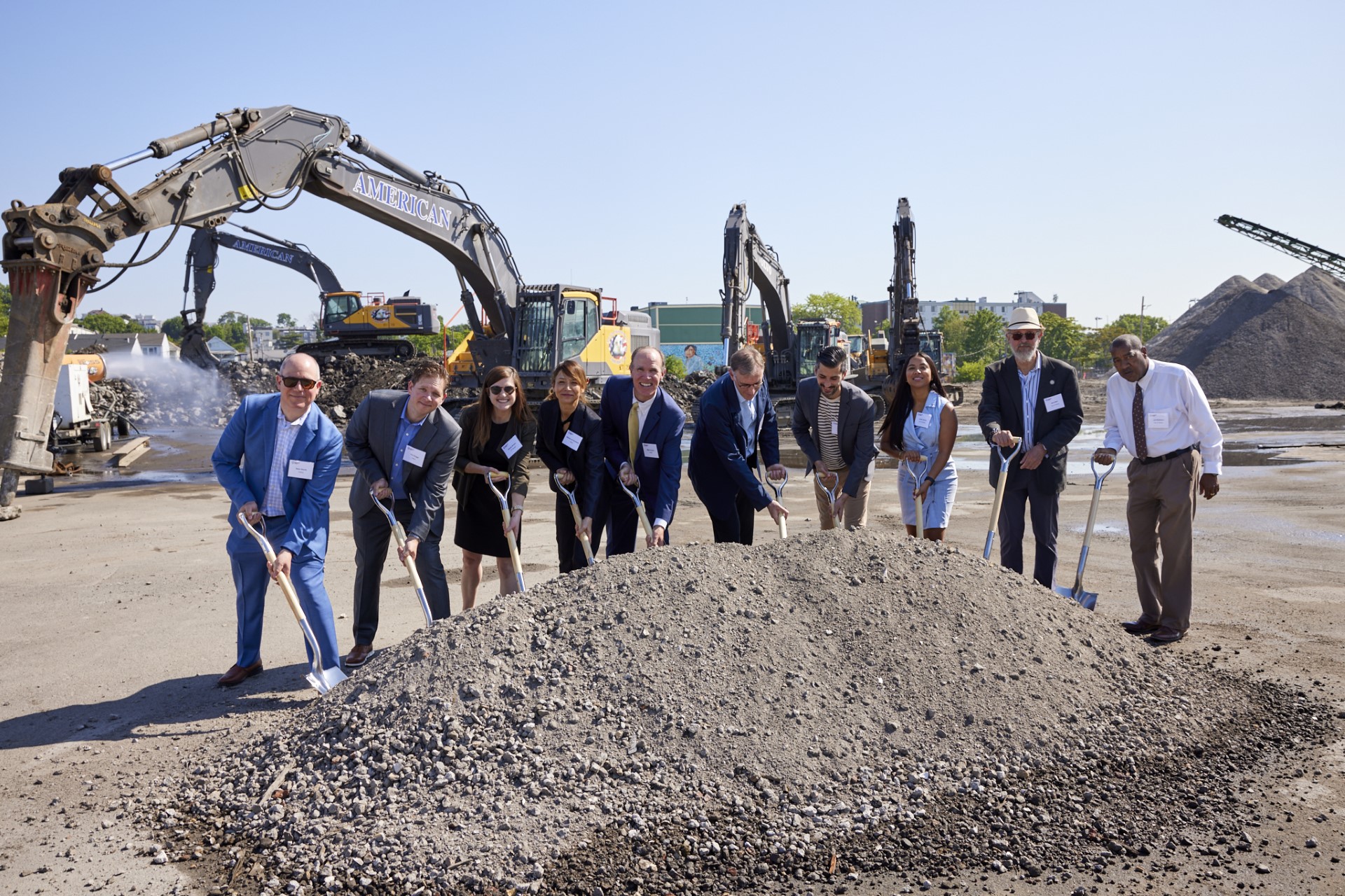 Hines breaks ground at Chelsea Point with last mile industrial site