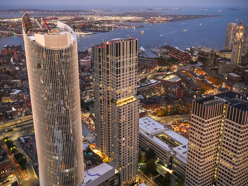 JLL Capital Markets成功为波士顿368套豪华高层公寓楼进行部分出售成交