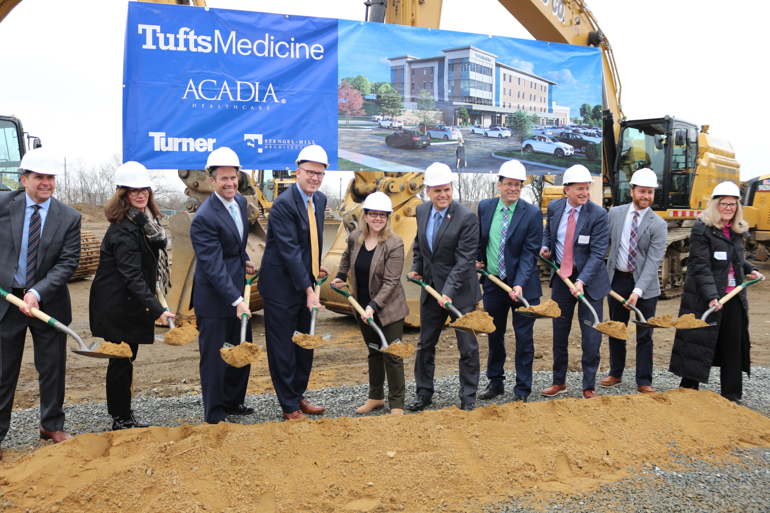 Tufts Medicine and Acadia Healthcare Break Ground on New Behavioral Health Hospital in Malden