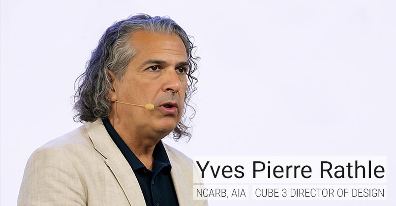 CUBE 3 Welcomes Architect Yves Pierre Rathle as Director of Design
